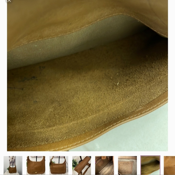 Vintage Coach saddle bag - Picture 7 of 11
